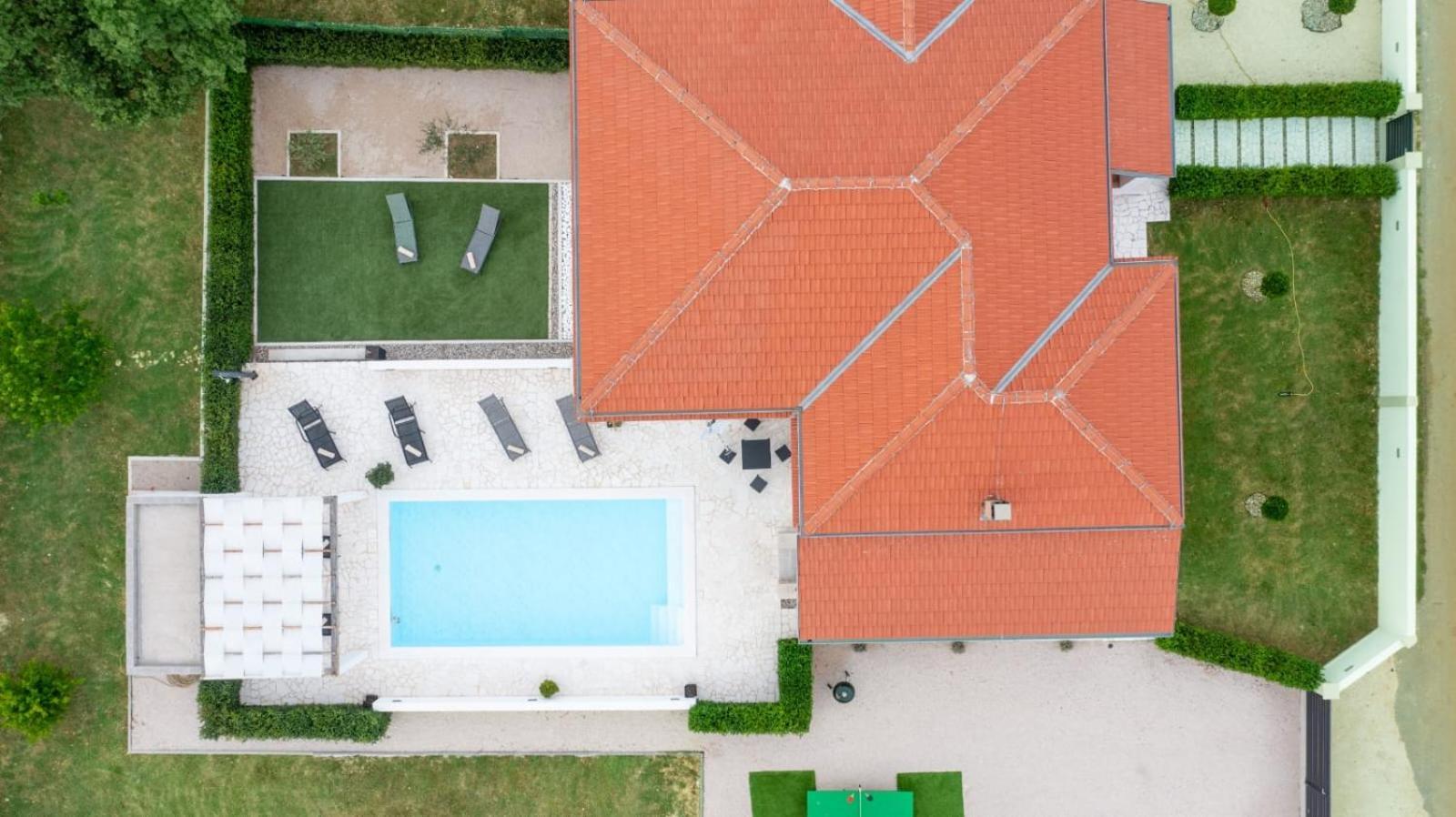 Holidayhouse Alirio With Heated Pool. Vrsi Exteriör bild
